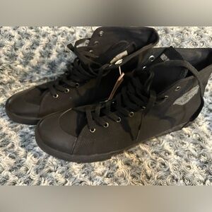 Harley-Davidson Nathan Chrome Men’s Vulcanized Sneakers Size 13 Black NWT